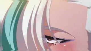 Twink delivers deepthroat hentai bliss