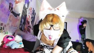 Daring Cosplay Blurts Passion Through Furry Mask