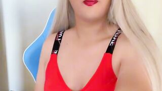 Red lewd shemale