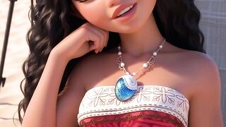 Moana 3D cartoon porn animation my Remake