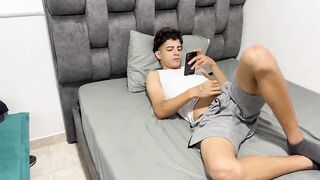 My young stepsister discovers me fucking my stepmother and joins in the action and we've great hard sex