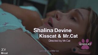 Step Daughter Catches Step Mama in Shared Bed! YOU're Not Enough - Kisscat & Shalina Devine