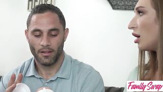 Skylar Snow Khloe Kapri Gift Their Tight Moist Vaginas For Hard Creampie