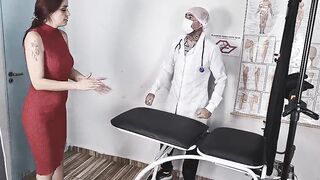 The gynecologist made a mistake during the exam, swapping a sex-toy for a dong!