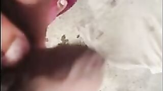 Solo boy bathing his dick