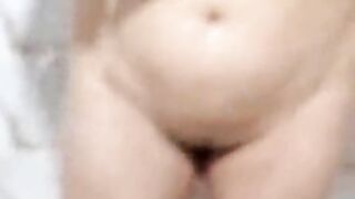 A married slut shaves her pubic and anal hair so her Saudi lover can screw her.