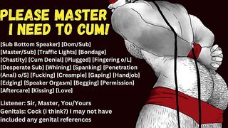 [Audio] Please Dom, I Get to Cum!