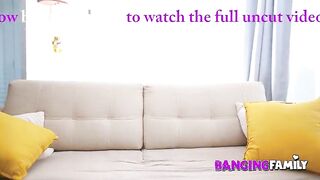 Banging Family - A StepSis is Nailed in the Ass by her two StepBros