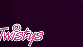 TWISTYS - Watch Charlotte Sins Sluggishly Rub Oil All Over Kendra Sunderland’s Natural Big Breasts