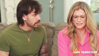 Cory Chase, a sultry stepmom and sensual vixen with heaving titties and an wild appetite for sex, is prepped to ride you like a mischievous bronco! Cory Chase, a MILF, covets a lover to satisfy her cravings.