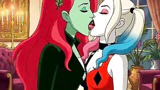 DC manga Harley Quinn lesbian cartoon anime animated episode