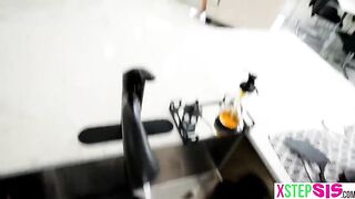 Excited big breasts stepsister sucking random lads including stepbrother