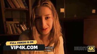 HUNT4K. A Young Angel picked up a Stranger at a bar