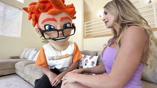 Blonde Honey Andi Avalon Gave Me A Foot Fetish Session Then Rode Me Hard