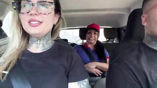 Gas station attendant with the big snatch accedes to be a porn actress and we've the biggest twat ever seen.