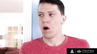 NURU MASSAGE - Lucky Stud Gets A Particular NURU Massage From His GFs Mommy Dana DeArmond