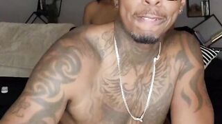 Petite ebony wants to join in stroking my BBC