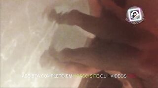 Black dude fucking me in the jacuzzi (birthday surprise)