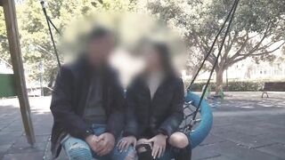 Husband sells his slim, young girlfriend for pleasure and money in a three-some with double penetration. Intense sensations for her (two rods at once)