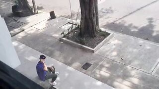 Street Stranger to Airbnb Room – Rode His Dong Cowgirl and Took Every Drop of His Cum