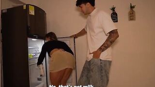 She chooses the nearly any shameless neighbor on the block to ask for milk.