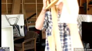 Hot gay gives oral pleasure sex and gets nailed