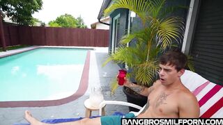 Dace Spills Water And Ends Up Taking Young Rod