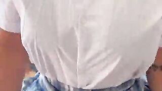 Sexy schoolgirl gets creative with her biggest vibrator - Alejandra Palacios