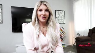 MILF Stepmom Can't Keep Dodging How Much That Movie Turned Her On