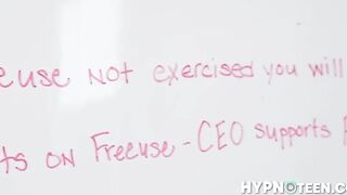 Coworkers Ignore The Freeuse Enjoyment At Her Desk