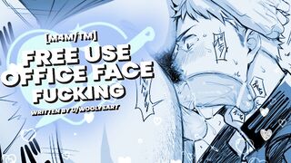 Getting Throatfucked as a Free Use Office Toy - AUDIO EROTICA FOR GAY MEN