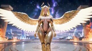 Succubus With Giant Bazookas Banged in Another Dimension (AI Episode)