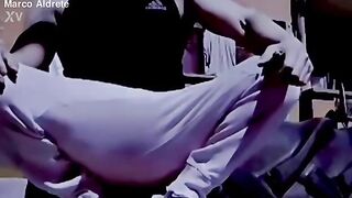 Heterosexual stud with a petite ramrod makes gay erotic content for money