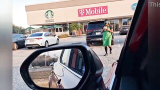 Starbucks waitress gets fucked on break