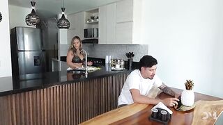 Finally my stepmother lets me eat her vagina before her husband gets home - Danner Mendez & Brilliance Sweet