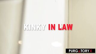 PURGATORYX Fucking a hot MILF and her petite stepdaughter