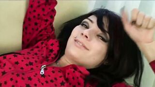 Hawt emo teen goes solo masturbating - Alternative Emily