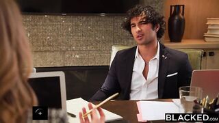 BLACKED Luscious Lawyer Octavia Can't Resist His Thick BBC