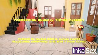 INKA SEX - Orgy in the neighborhood of the 18-year-old boy