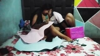 lesbos enjoy getting oral job-job with shaggy vaginas