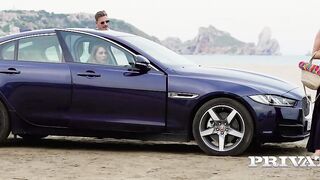 Bawdy rich woman, Mia Blow is giving a oral-sex to her impressive gardener and getting screwed precious