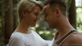 Kit Mercer is having casual sex in the midst of the day and moaning whilst cumming