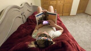 Stepdaughter screws dad while mom is away and gets pregnant