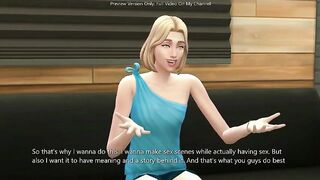 Casting Sims: Irish Hottie Desire To Be A Pornstar - sims 4 - 3D animation
