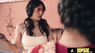 OOPSIE - Jasmine Sherni Shemale hentai Pleasures Turn Bbq Into Wild Hardcore 3-some Cum Fest