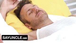 One Last Lesson: Stepdad Joel Somebody Breeds Twink Stepson Jacob King Raw