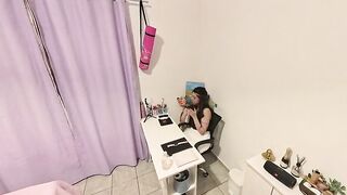 Fucking my stepmom doggy-style in her bedroom.POV