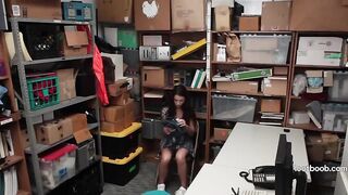 Surveillance Bust Disrobes Thief For Standing Office Hookup
