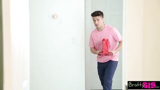 Katie Kush and Sera Ryder: "Oh Screw Stepbro Push Your Thick Valentines Day Jock Deep In Our Moist Pussies"