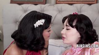 MILF Gives Hands On Wife Lessons For Rich Stepcousin